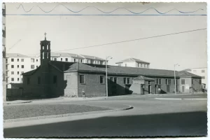 1943_La chiesa provvisoria di San Sebastiano (Fonte Archivio Murialdo_via Murialdo 9)