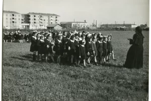 1947_Scolaresche della scuola Murialdo (Fonte Archivio Murialdo_via Murialdo 9)